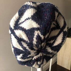Vintage Liz Claiborne knit beret slouchy hat NWT
